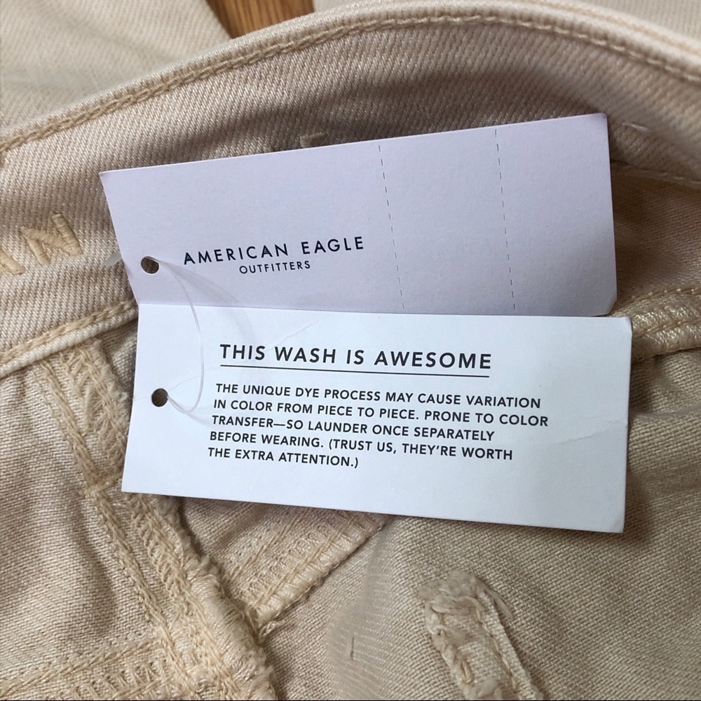 NWT American Eagle Camel colored Jeans - Picture 7 of 8